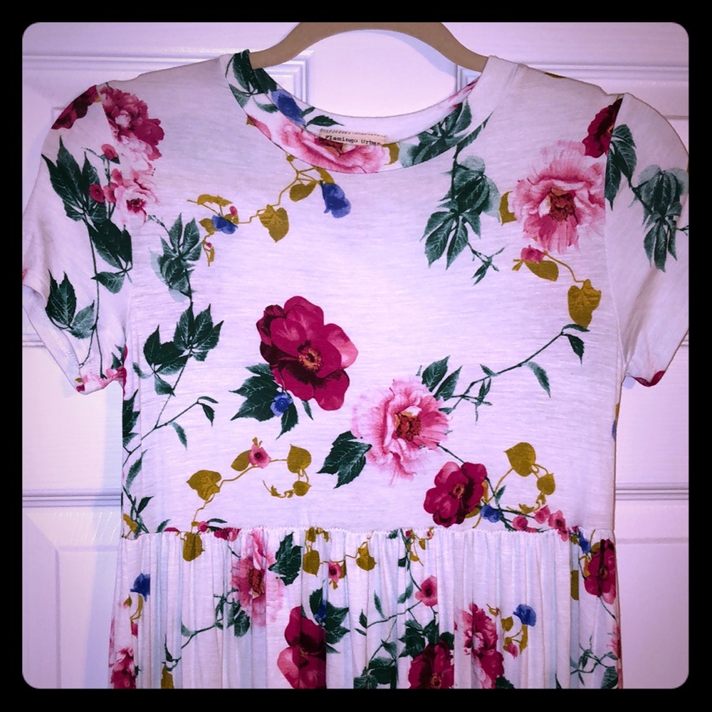 Floral midi dress